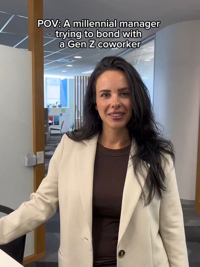TikTok video - She's not a regular manager. She's a cool manager.